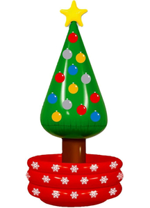 Inflatable Christmas Tree Cooler. Christmas Decorations.