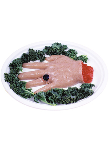 Jiggle Wiggle Hand. Halloween Table Decoration.