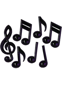 Plastic Music Notes.
