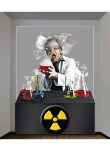 Scientist. Walls, Doors, Windows Decoration.