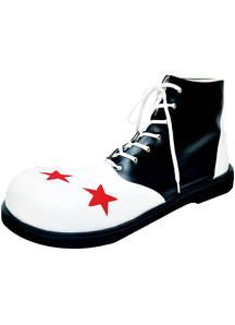 Shoe Clown B And W Men Lg