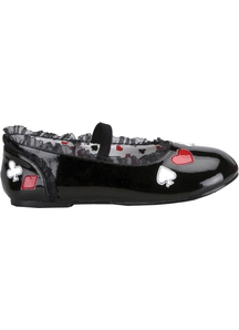 Shoes Alice Child Flat Lg Bk