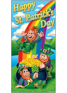 St Patricks Day Door Cover.