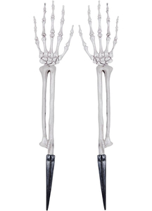Stick In The Ground Skeleton Hands