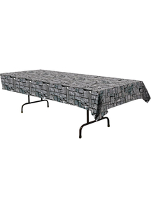 Stone Wall Tablecloth. Table Decoration.