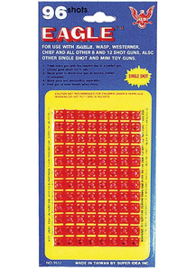 Caps Single Shot 96 Per Card