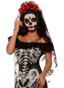 Day Of The Dead Mantilla