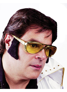 Glasses Rocker W Sideburns