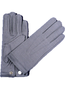 Gloves Nylon W Snap Mens Grey