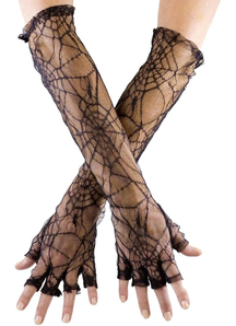 Gloves Spiderweb No Fingers