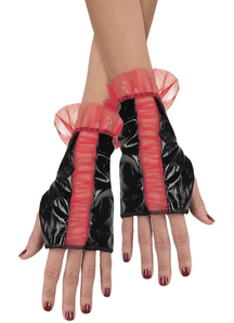 Glovettes Rd Bk Ruched Adult