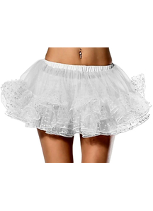 Petticoat Polkadot White