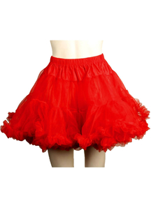 Petticoat Tulle Plus Red