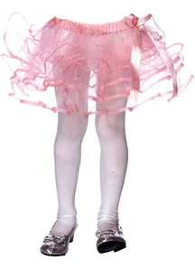 Petticoat Tulle W/Bow Chld Pk