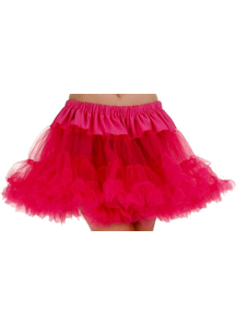 Petticoat Tutu Adult Fuchsia