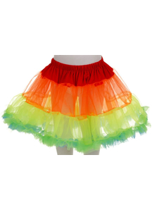 Petticoat Tutu Child Rainbow