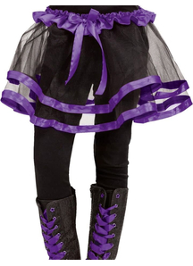 Ribbon Tutu Child Purple