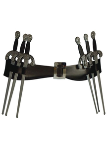 V For Vendetta Belt W Daggers