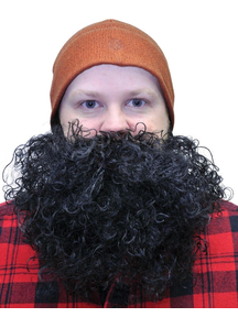 Beard Big And Curly Black