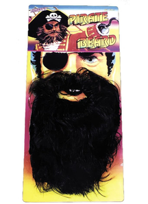 Beard Pirate Black