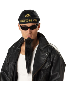 Biker Goatee Black