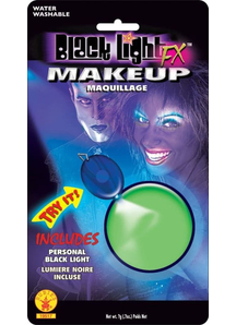 Blacklight Makeup Green Glow