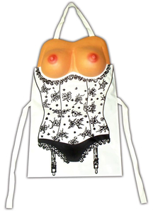 Boobs Vinyl Bust With Strings