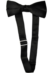 Bow Tie Satin Band Black