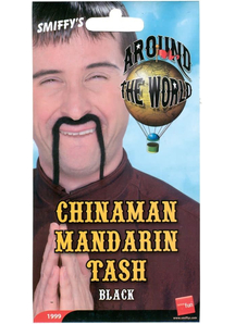 Chinese Mustache Black