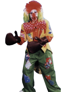 Clown Boxing Glove Set 4 Glves