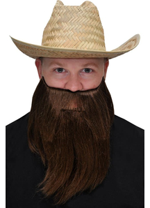Full Beard And Mustache Brown