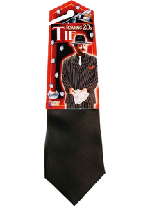 Gangster Tie Black