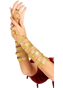Gold Arm Wraps