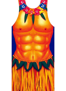 Hula Man Apron