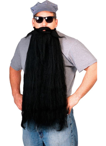 Mohair 25 Inches Black Beard