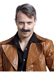 Mustache 70S Dude Grey