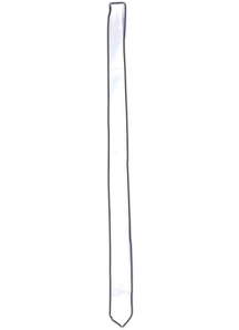 Tie Gangster Long White