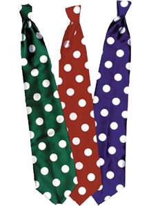 Tie Long Clown Red