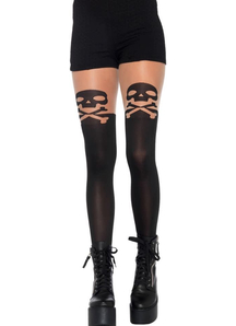 Tights Skull And Crossbone