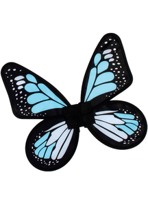 Wings Butterfly Satin Ch Blue/