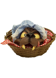 Wolf Head In A Basket