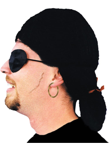 Black Wig For Pirate Costume