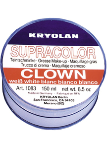 Clown White 8 1/2 Oz