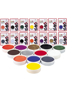 Color Cup Carded Clwn White