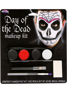 Day Of The Dead Make Up Kits Male