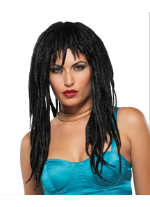 Demure Dreads Black Peruke