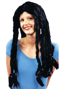Dredlock Black Wig