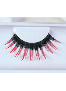 Eyelashes Black With Pink