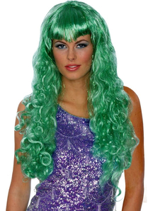 Green Wig For Mermaid Costume