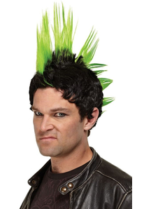 Green Wig For Punk Rocker